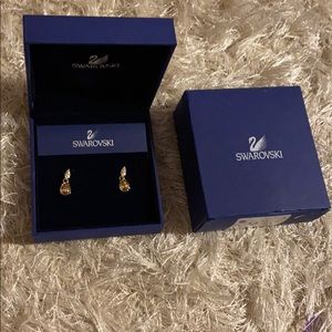 NIB Swarovski Earrings for Pierced Ears